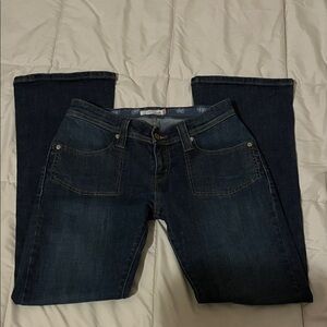 Levi's Indigo Low Flare 542 Jeans